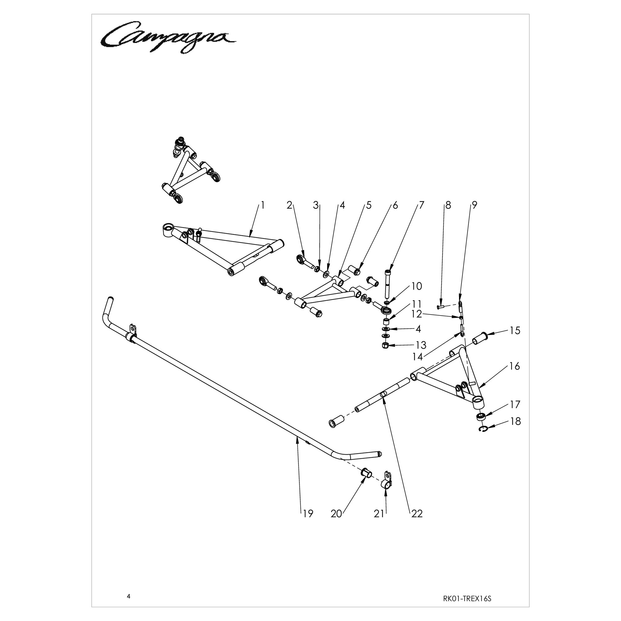 A-ARMS AND ANTI SWAY BAR