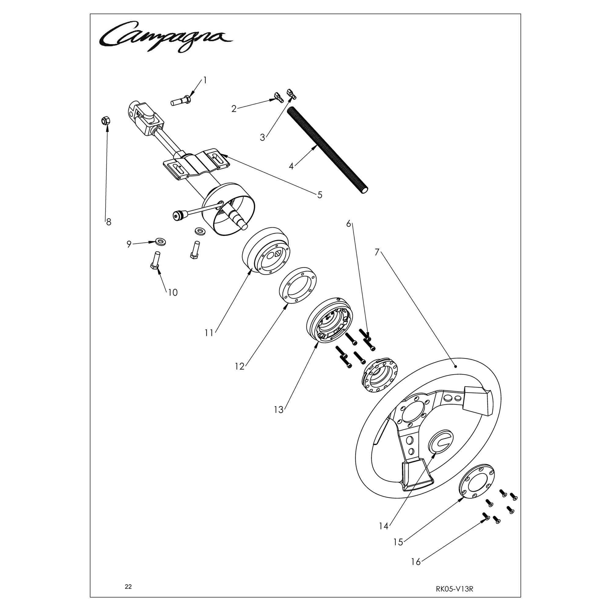 STEERING COLUMN ASSEMBLY