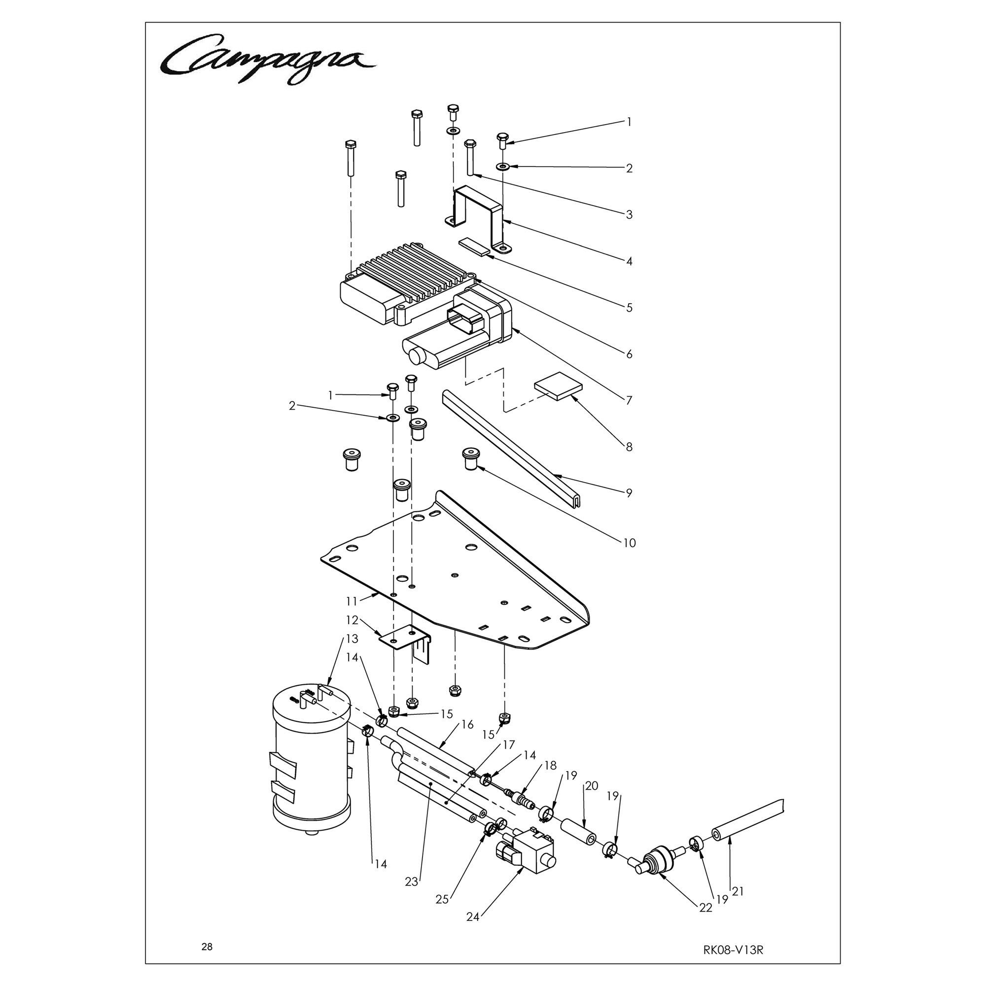 ÉLECTRONIQUES ET SYSTÈME D'ÉVAPORATION