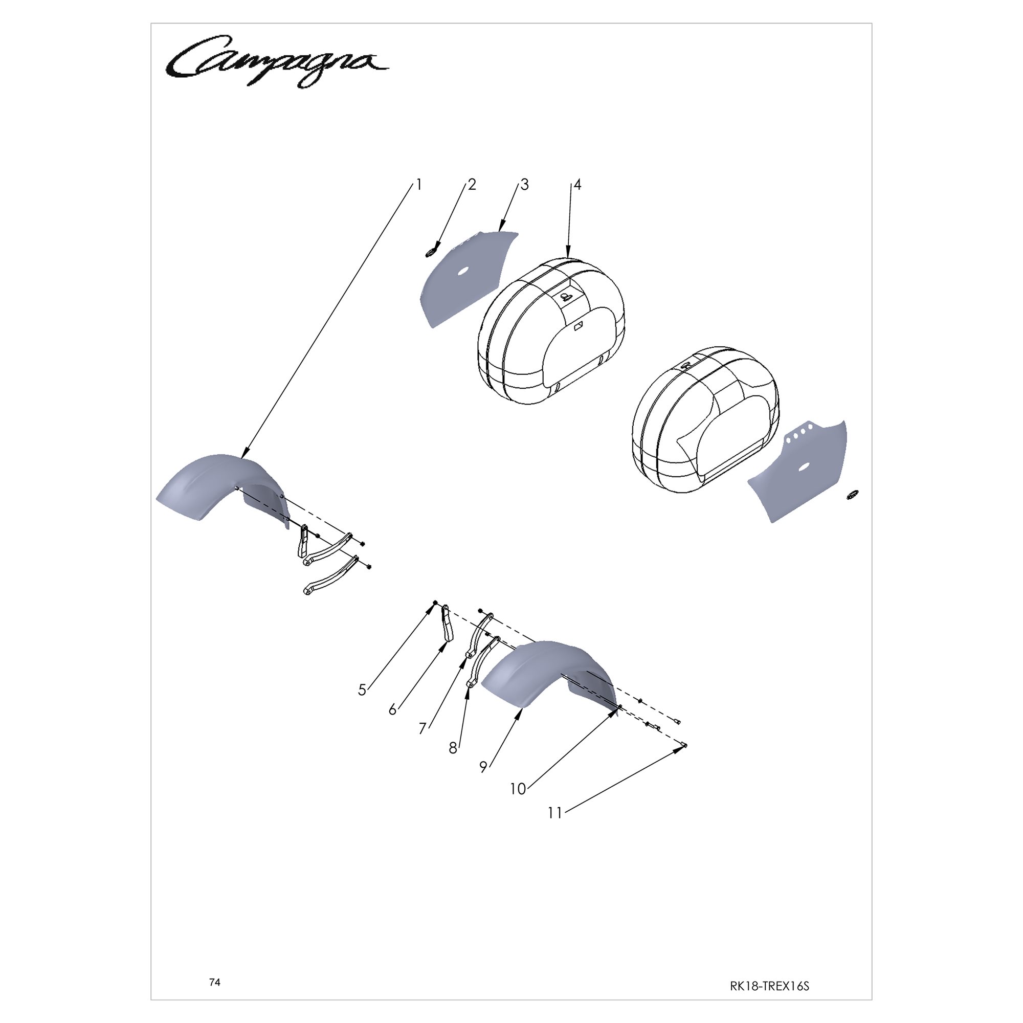 FENDERS - SIDE CASES