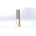 HEX CAP BOLT 3 / 8-16 NC X 1 1 / 2 GR8 PL