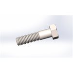 HEX CAP BOLT 3 / 8-16 NC X 1 1 / 2 GR8 PL