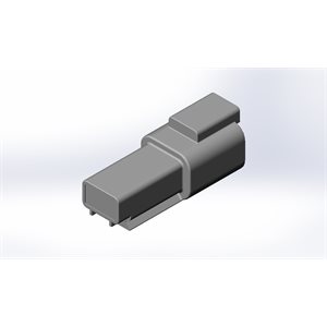 DEUTSCH MALE CONNECTOR 2 POS DT04-2P